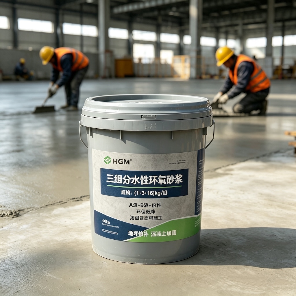 建德三组份水性环氧砂浆
